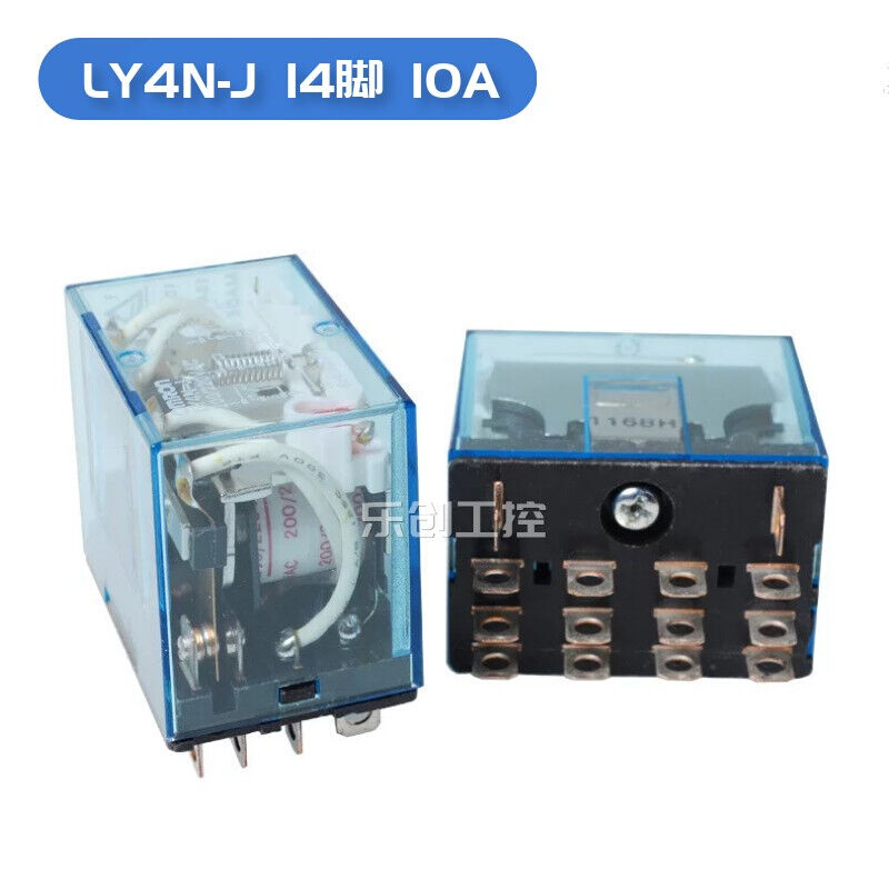 中间继电器LY2N-JLY4N-JLY2NJ8脚14DC24V220V10A电压24VDCLY4N-J - 图0