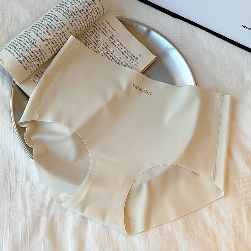 冰丝透气中腰薄款7A桑蚕丝内裤女生无痕大码高弹包臀女士三角裤,淘宝优惠券,粉丝福利购,淘宝优惠卷