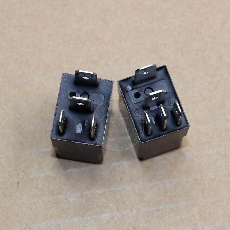 汽车货车小扁继电器12V 24V4脚5脚40A空调灯光风扇油泵继电器通用 - 图2