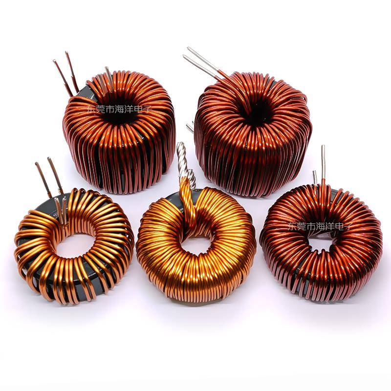 47MM铁硅铝 1/1.5/2/3/4MH 184125充电桩 PFC LC滤波电感 DC-DC - 图2