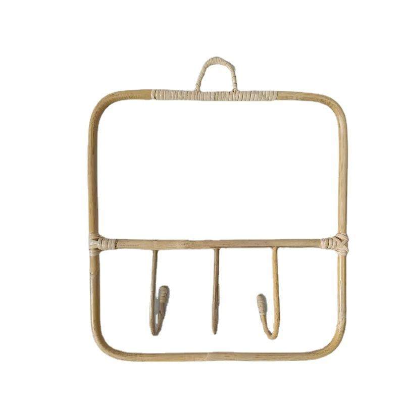 现货手工藤编3钩5钩墙壁装饰挂钩藤编衣架挂钩 衣帽挂勾,淘宝优惠券,粉丝福利购,淘宝优惠卷