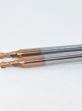 钨钢刀4刃加长铣刀55度平刀合金刀球刀涂层刀6柄75长刀2刃球形刀3