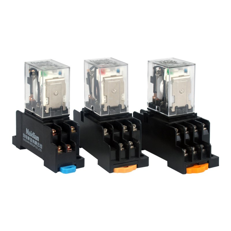 HH52Pb小型继电器8脚HH53P11脚HH54P14脚AV220VMY2MY3MY4 - 图2