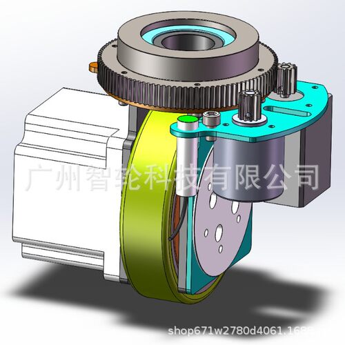MINI舵轮 低矮及小回转空间 服务机器人行走解决方案 - 图0