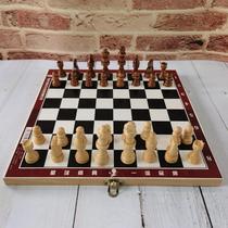 Special che for children competitions for chess folding portable upscale solid wood elementary school children