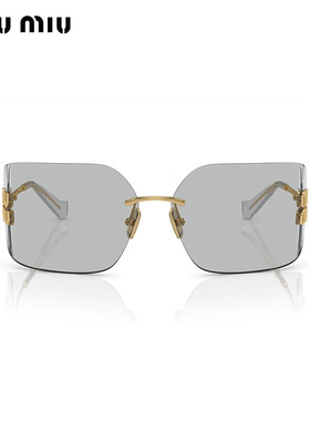 miu miu/缪缪太阳镜MIUMIUS-54YS-5AK30B80-C5女款灰色墨镜