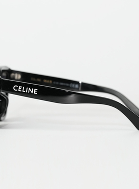 CELINE太阳镜CELINES-40198F-01A-C4女款黑色海南免税氛围感送礼