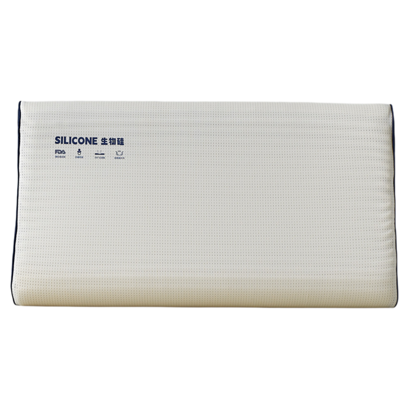 硅胶枕头护颈椎助睡眠专用成人儿童可水洗机洗软枕芯不塌陷不变形 - 图3