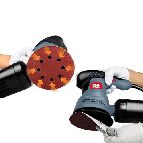 俱全小型迷你木工电动砂纸机打磨机砂光腻子木材家具墙面抛光工具 - 图3