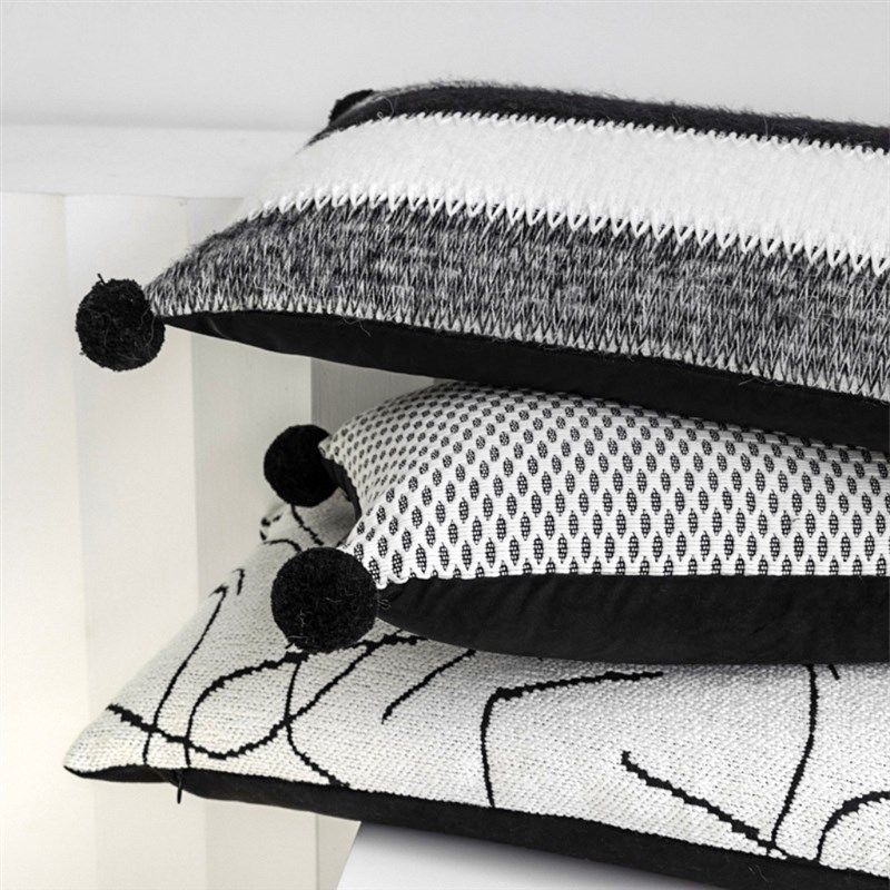 现代简约高级黑白条纹腰枕沙发客厅卧室夹腿办公室腰靠样板间民宿,淘宝优惠券,粉丝福利购,淘宝优惠卷