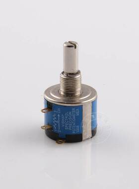 高品质MOD534-1-1 2W精密多圈线绕电位器1K 2K 5K 10K 配旋钮