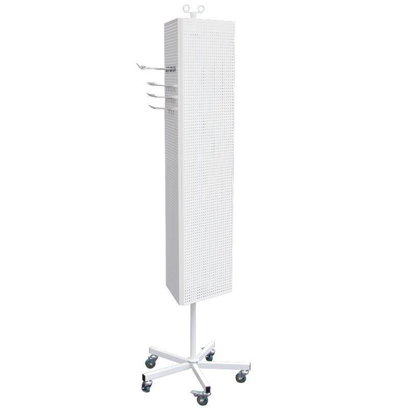 Floor-standing multi-functional mobile phone accessories hanging plate jewelry rack wrought iron rack supermarket mobile phone accessories display rack hole board