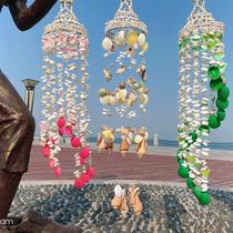 Manufacturer straight for colorful shells Wind Suzuki Tourist Remembrance Home Decorative Pendant Butterfly Windbell Festival Gift Set