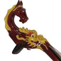 Maheen instrument Painted Dragon Horse Double Head Matu Wood Panel Black Sandalwood Finger Board Recessed Board Speaker of the Mutchen