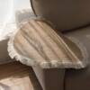 Nordic study floor-to-ceiling window round carpet cotton and linen woven tassel rope floor mat B&B tea table tea seat decorative cushion