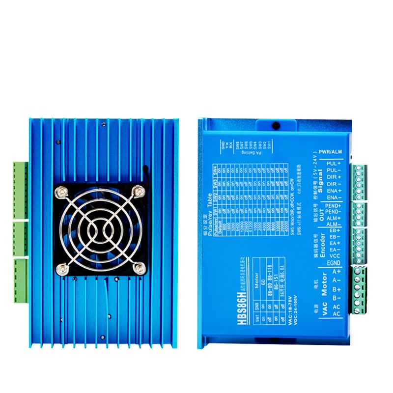 86闭环步进电机套装8.5N.M速恒扭矩闭环电机+闭环驱动器HBS86H - 图0