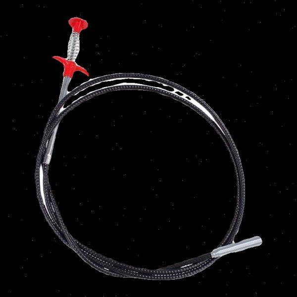 Sewer opening tool to clean pipes and clear pipes and toilets. Household hair artifacts are blocked. Manual