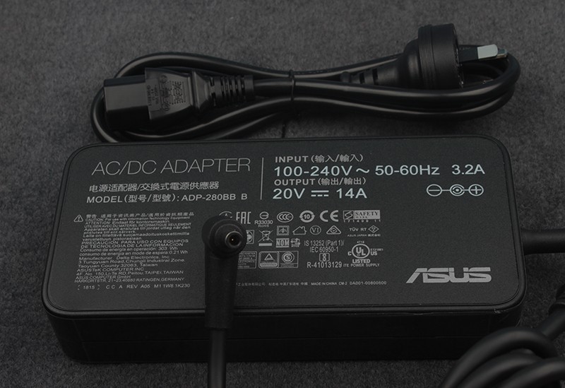 华硕ROG枪神6 plus G533Z G733Z笔记本电源适配器20V14A 280W-图1