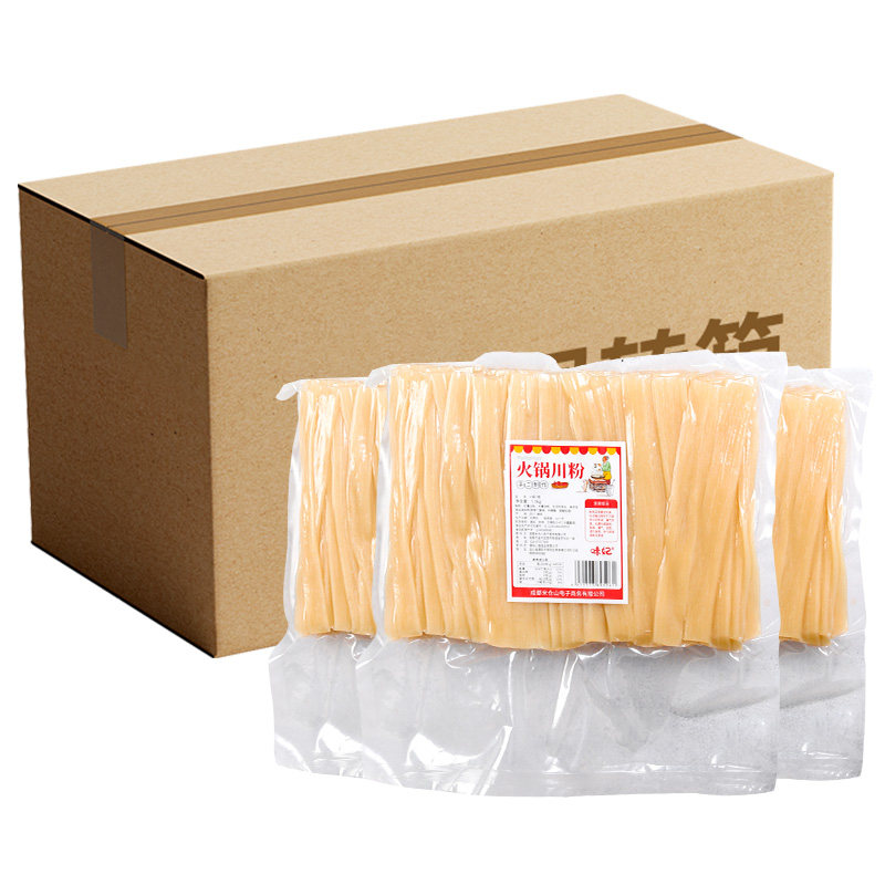 四川火锅川粉商用1kg*15袋整箱宽粉火锅粉手工宽粉条味妃苕粉,淘宝优惠券,粉丝福利购,淘宝优惠卷