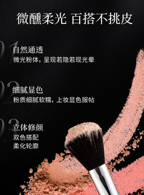 ARTDECO雅蔻柔光腮红盘提升气色膨胀色收缩色高光修容自然腮德国