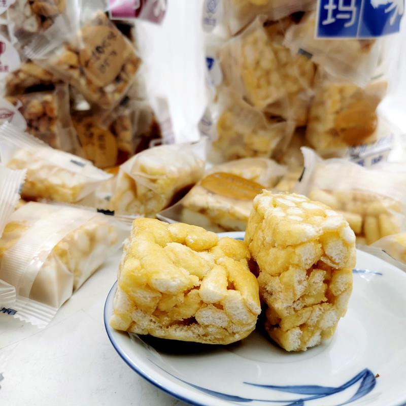 咔吻沙琪玛380g原味黑糖味28袋独立包装传统零食早餐代餐点心小吃 - 图2