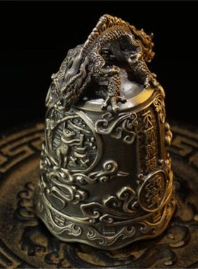 道系青年天师府铃铛挂坠吊