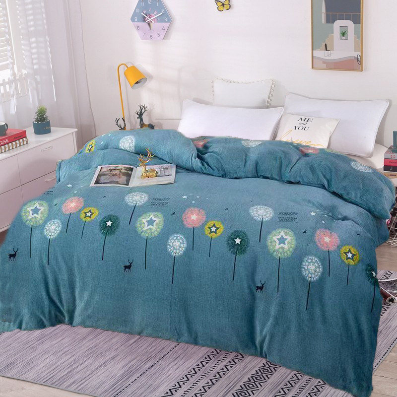 牛奶绒被套被罩单件保暖双面加绒被子套冬季单双人云貂绒珊瑚绒,淘宝优惠券,粉丝福利购,淘宝优惠卷