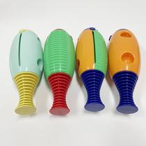 Frog Whistleper Baby Percussion Instrument Plastic New Fish Frog Toys Orf Early Teaching Vocal Teaching Aids