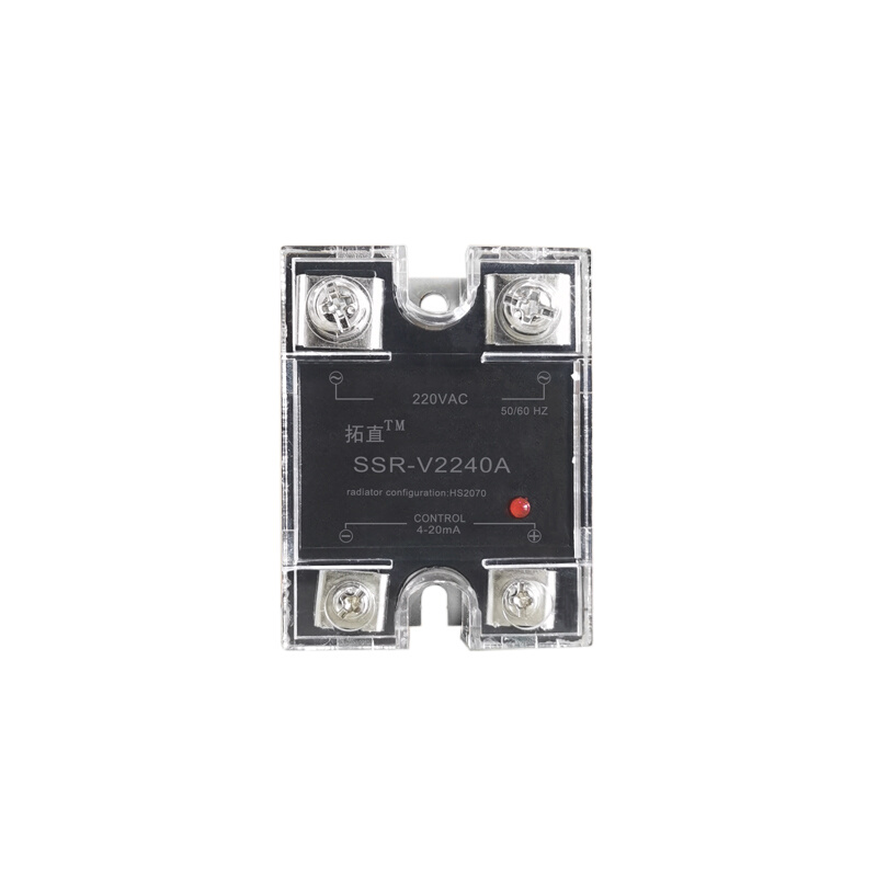 可控硅调压器4-20mA控制SSR-V2225A 25A 40A 100A 220VAC调压模块 - 图2