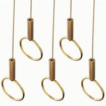 Hanging Clothes Chain Hanging Gold Hanging Ring Clothing Shop Window Top Loading Hook Wall Fixed Hanging Clothes Hanger Wire Rope Rings