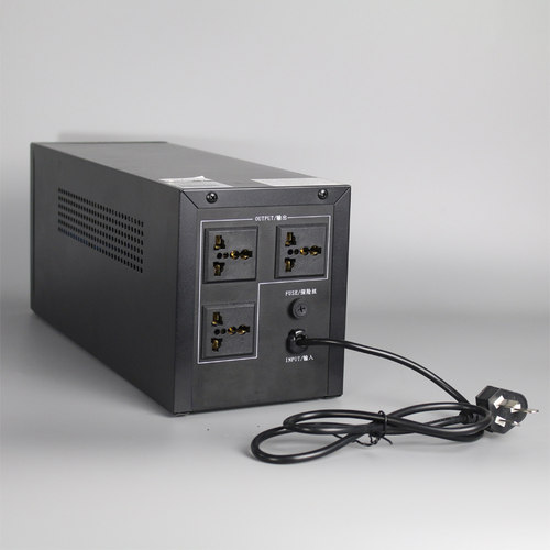 海迪尔电脑60HZ后备式船用900W备用220V铅酸蓄电池UPS电源MT1500 - 图1