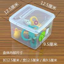 Floating window tooth gum containing case giraffe tooth gum containing box large bite glue dust-proof storage box baby toy containing box