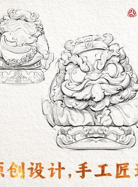 钟钟馗丨琢匠原创国风装饰品客厅玄关镇宅摆件办公室桌面摆饰送礼