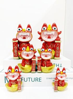 云南瓦猫摆件瓦当萌猫灵兽办公室创意云南旅游纪念品伴手礼物