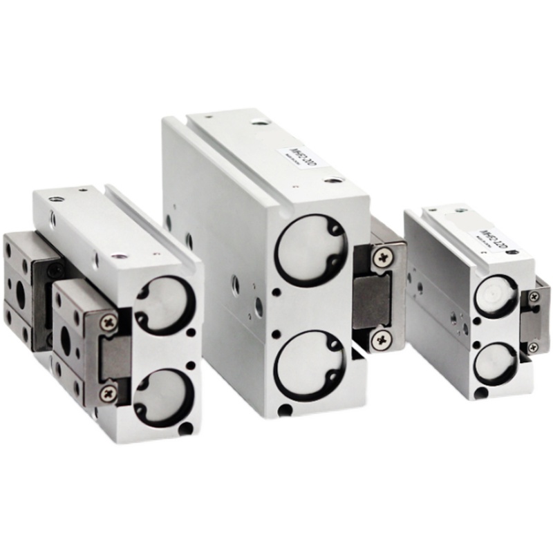 气动滑轨导轨平移夹爪手指气缸夹具 MHF2-8D 12D 16D/20D/8D1 D2R - 图3