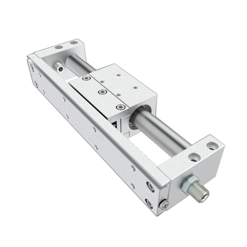 小型带导轨磁耦式无杆气缸RMH20/25X50X100X200X250X225X500S - 图3