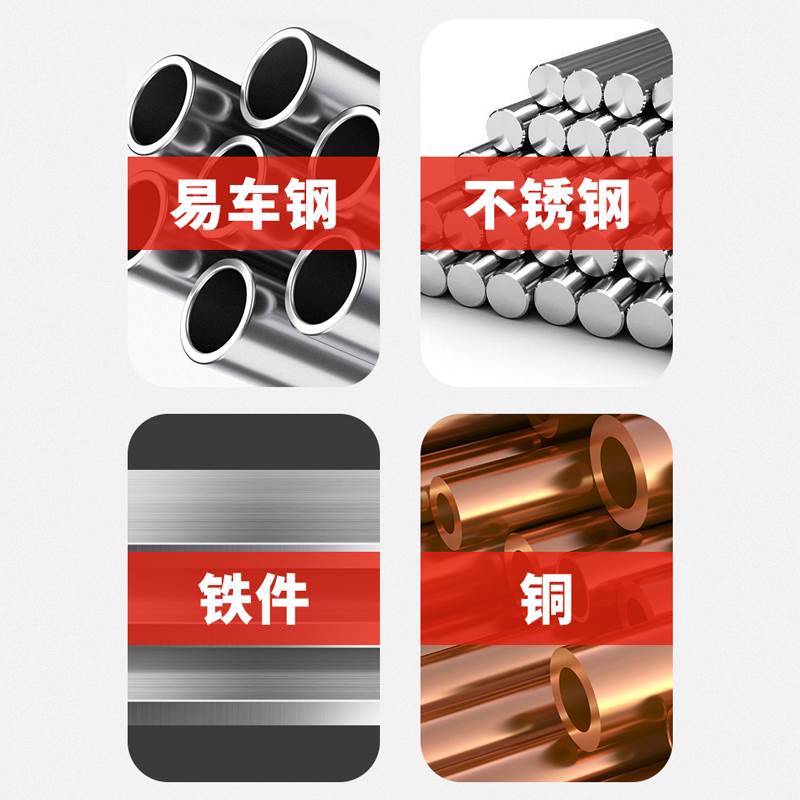 台湾GULING镀钛牙套直槽丝攻ST M1.6/2/4/6/8-m12不锈钢用美制UNC - 图2