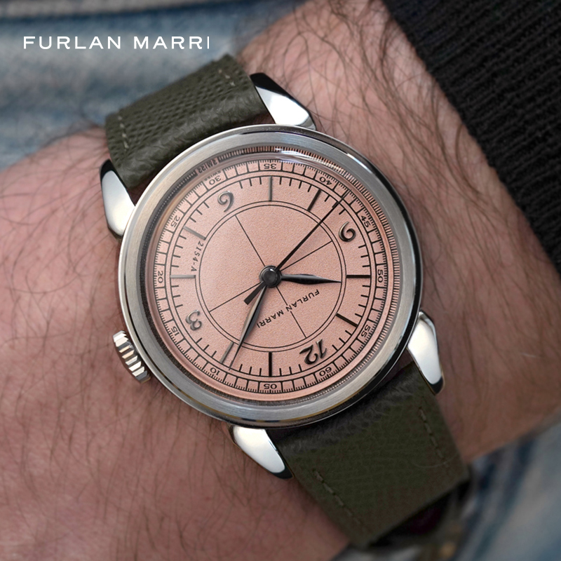 Furlan Marri手表Salmon-Sector自动机械腕表弗兰玛瑞-图2