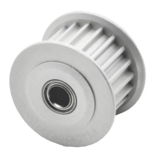 同步轮打印机 惰轮 单/中心轴承EVD41钢制发黑S5M型S5M150 S5M100 - 图3