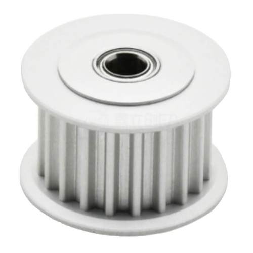 同步轮打印机 惰轮 单/中心轴承EVD41钢制发黑S5M型S5M150 S5M100 - 图0