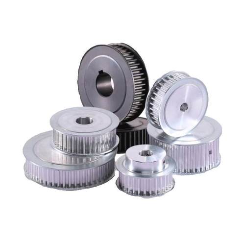 同步轮打印机 惰轮 单/中心轴承EVD41钢制发黑S5M型S5M150 S5M100 - 图1