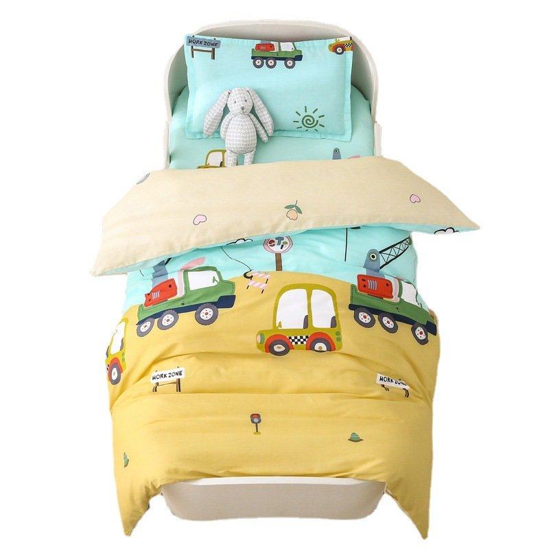 纯棉幼儿园被子三件套儿童四季被芯六件套宝宝入园床上用品棉被套,淘宝优惠券,粉丝福利购,淘宝优惠卷