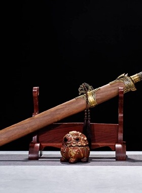 龙泉刀剑一体锻造战刀高锰钢唐横刀中长款训练收藏户外镇宅未开刃