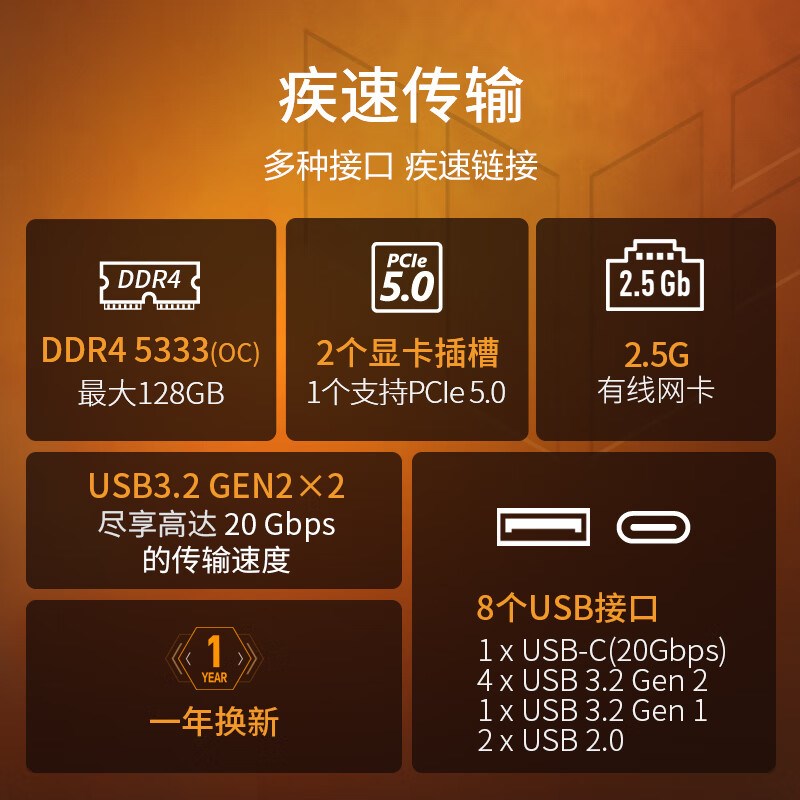 other X58华硕 TUF B760M重炮手D4+13600KF/14600KF/14700KF主板 - 图2