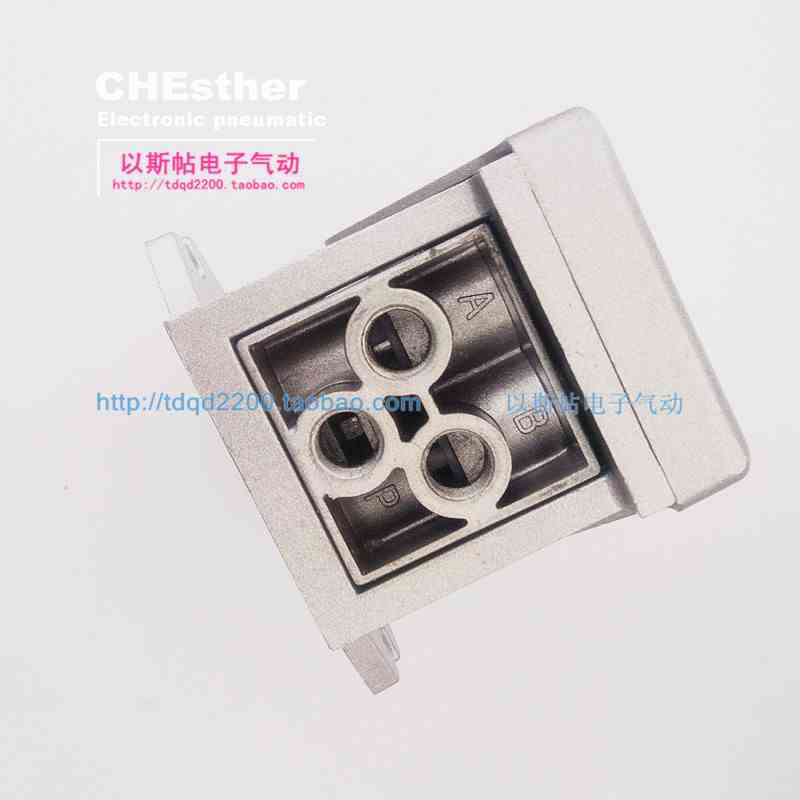 气缸控制脚踏阀4F210-08自复位08L带自锁气动脚踏开关换向配接头 - 图2