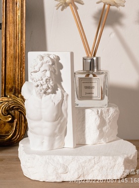 欧式人物雕塑石膏像摆件艺术民宿客厅桌面书桌玄关家居装饰品