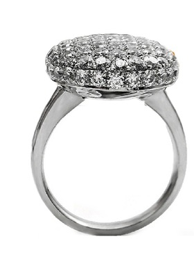 欧美热销 暮光之城贝拉结婚戒指满锆合金指环婚礼手饰品 厂家