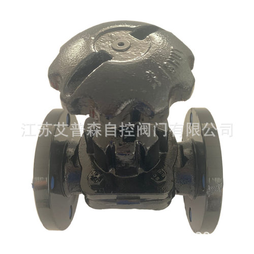 英标直通式法兰隔膜阀 G46J-10/16手动式衬胶直通法兰阀阀 - 图1