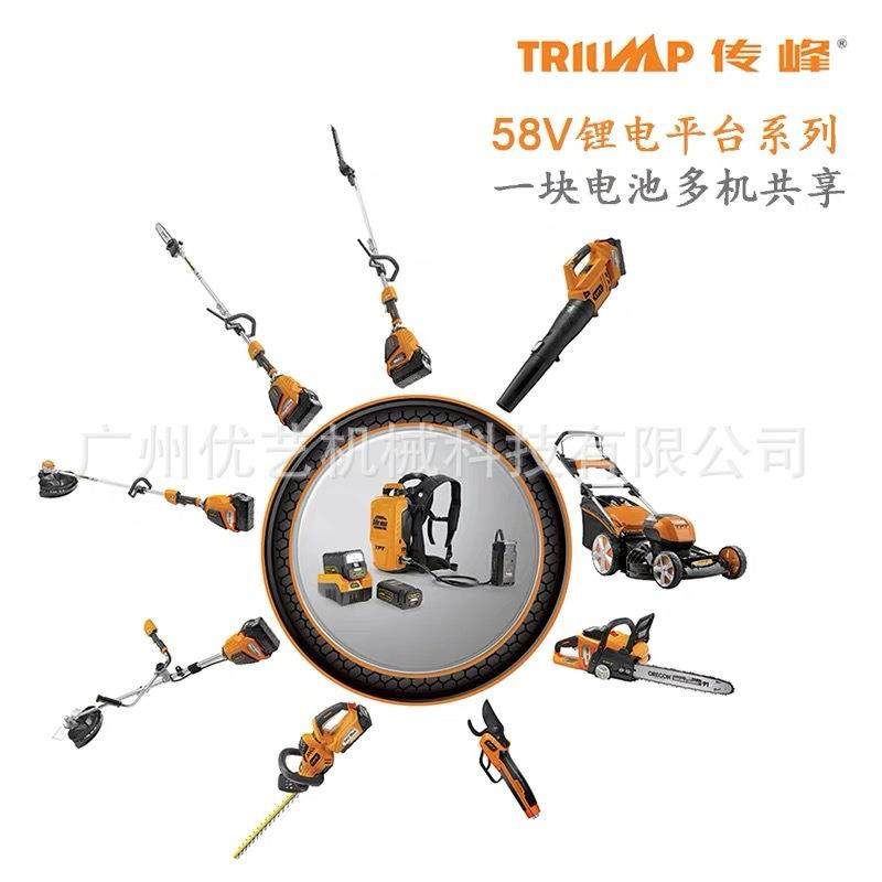 传峰58V大功率电锯TPCS5616园林伐木锯家用手提充电式电链锯,淘宝优惠券,粉丝福利购,淘宝优惠卷