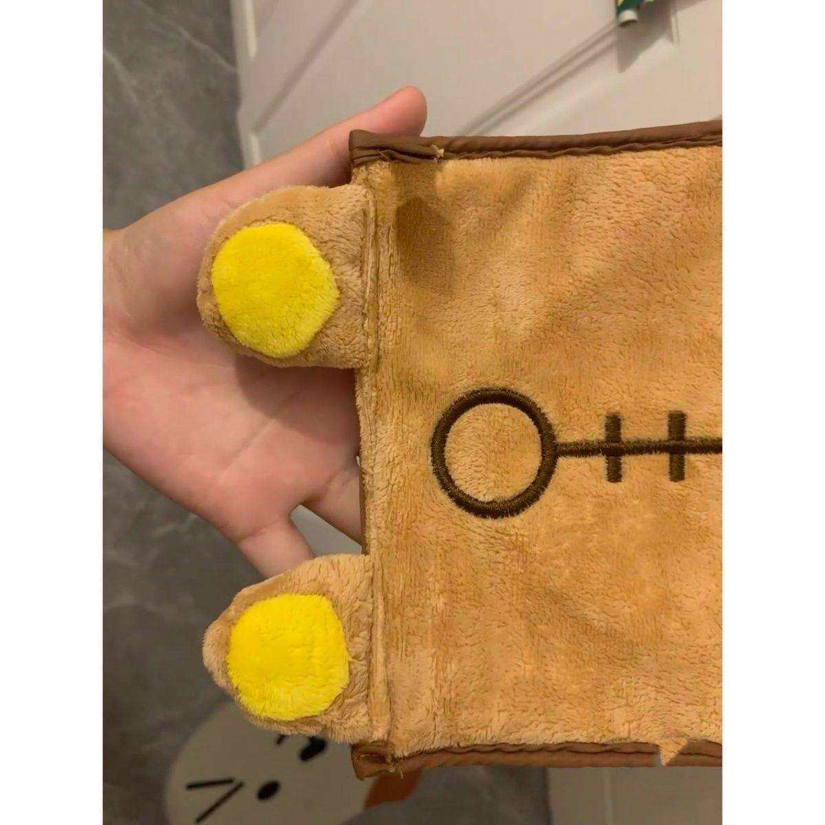 轻松熊熊哥壁挂式收纳袋学生宿舍饰品杂物大容量置物袋门后挂袋,淘宝优惠券,粉丝福利购,淘宝优惠卷